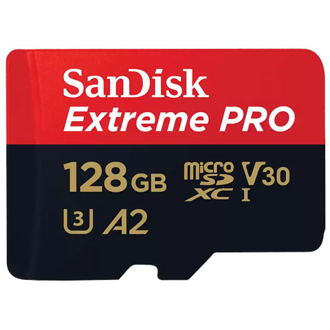 SanDisk Extreme Pro MicroSD 128 GB V30 UHS-I Digital Recorder Zubehör SanDisk Extreme Pro MicroSD 128 GB V30 UHS-I Digital Recorder Zubehör von Sandisk