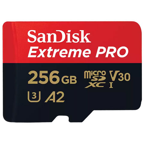 SanDisk Extreme Pro MicroSD 256 GB V30 UHS-I Digital Recorder Zubehör SanDisk Extreme Pro MicroSD 256 GB V30 UHS-I Digital Recorder Zubehör von Sandisk