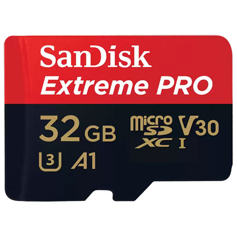 SanDisk Extreme Pro MicroSD 32 GB V30 UHS-I Digital Recorder Zubehör SanDisk Extreme Pro MicroSD 32 GB V30 UHS-I Digital Recorder Zubehör von Sandisk