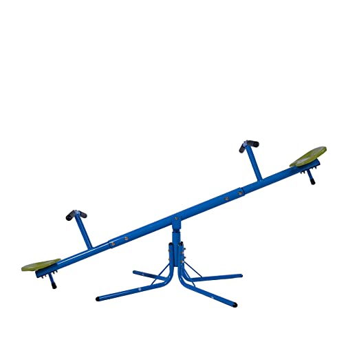 Sandora 40230 | Kinder Wippe mit doppeltem Mittelrohr und 360° Rotation XSS007 | 80kg Gewicht pro Seite | Spiel und Spaß Ihrer Kleinsten im eigenen Garten blau/grün Sandora 40230 | Kinder Wippe mit doppeltem Mittelrohr und 360° Rotation XSS007 | 80kg Gewicht pro Seite | Spiel und Spaß Ihrer Kleinsten im eigenen Garten blau/grün von Sandora
