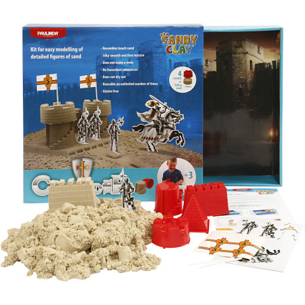 Sandy Clay, Burg, Natur, 1 Set von Sandy Clay®