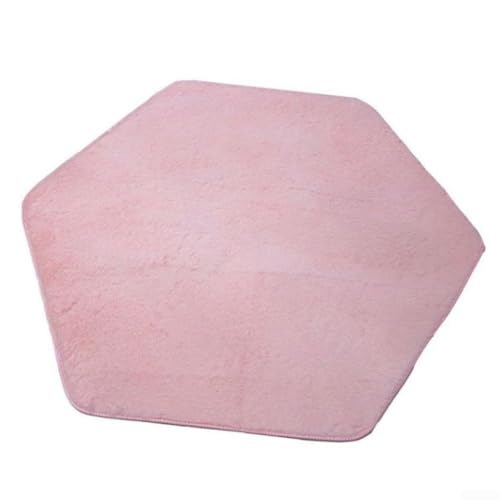 Sandyseptember Stilvolle Sechseck-Zeltmatte für Kinder, gemütliche Krabbeldecke für Spielabenteuer (Rosa) von Sandyseptember