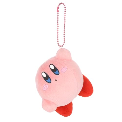Hanging Kirby MC Stuffed with Ball Chain Mascot 8cm von Sanei Boeki