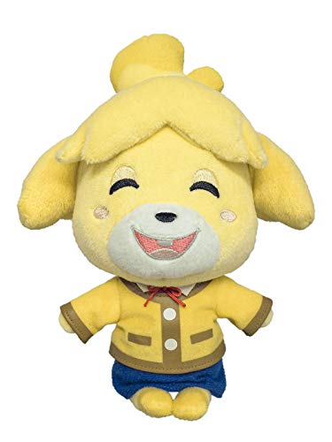 Sanei Boeki Animal Crossing All Star Collection Shizue Isabelle Marie Melinda Fuffi (Sourire) (S) Plush Peluche Plüsch 20.5cm von Sanei Boeki
