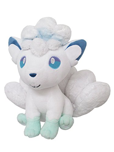 Sanei Boeki Pokemon All Star Collection PP61 Alolan Vulpix Plüschtiere 19 cm von Sanei Boeki