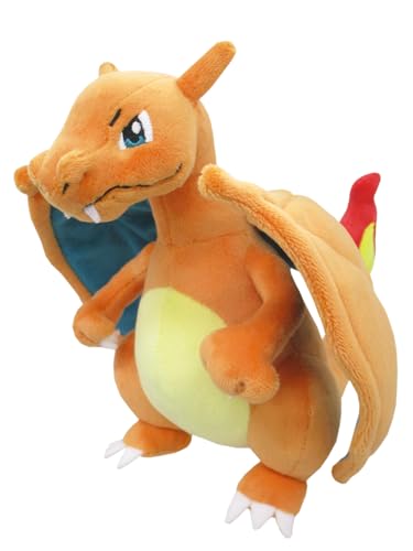 Sanei Boeki Pokemon All Star Collection Plush Doll Peluche Plüschtier PP95 Charizard Dracaufeu Glurak (S) Height 19 cm Japan von Pokémon