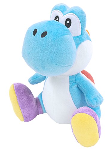 Sanei Super Mario All Star Collection Yoshi Plush Small Plüschtiere (Hellblau) von Sanei Boeki