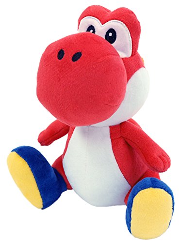 Sanei Super Mario All Star Collection Yoshi Plush Small Plüschtiere (Rot) von Sanei Boeki