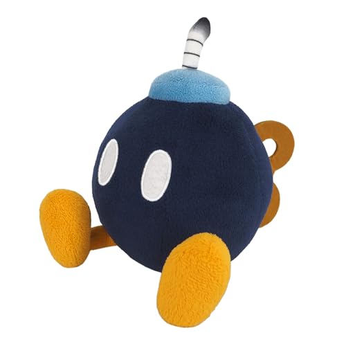 Super Mario All Star Collection 5" Bob-omb Plush, Small von Sanei