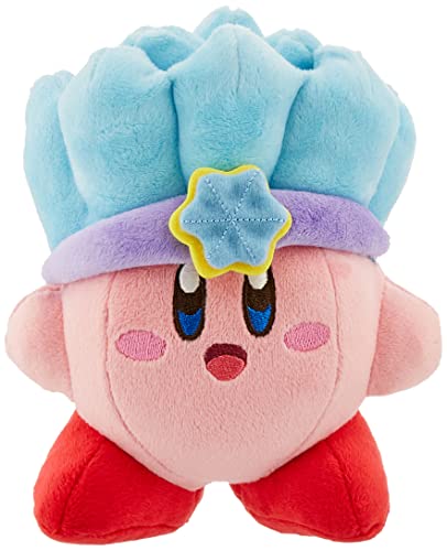 Kirby All Star Collection Stofftier Plüschtier Eis Kirby Ice Kirby Höhe 14cm von Sanei