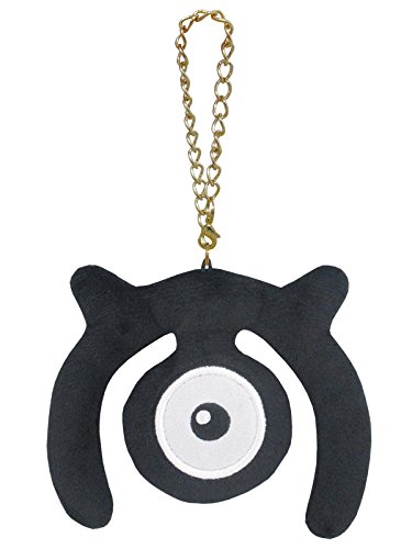 Pokemon PM27 mascot/ball with chain (Unown M) 037367 von Sanei