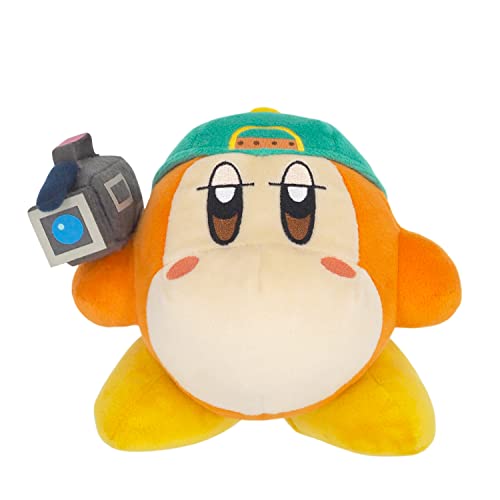 Sanei Boeki KP66 Waddle Dee Report Squad Camera S Size Plush Kirby Waddle Dee von Sanei