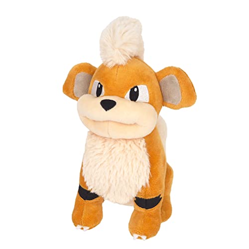 Sanei Boeki Pocket Monsters All Star Collection Plush Doll PP97 Gurdy (S) Plush Doll Height 17 cm Growlithe Caninos Fukano von Sanei