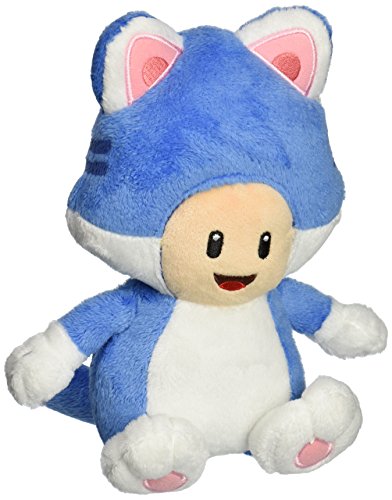 Nintendo 1374 Toad Cat plüsch, Rosa, 19 cm von Nintendo