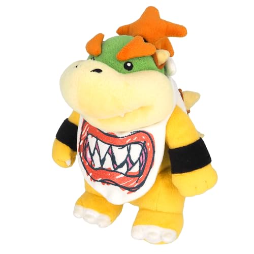 Sanei AC11 Super Mario All Star Collection Bowser Jr. 8 Zoll plüsch, Gelb von Sanei