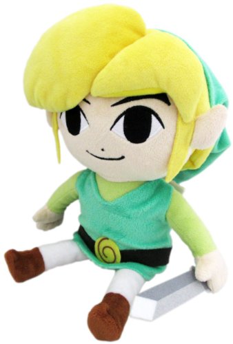Sanei The Legend of Zelda The Wind Waker 17,8 cm HD Link Plüsch von Sanei
