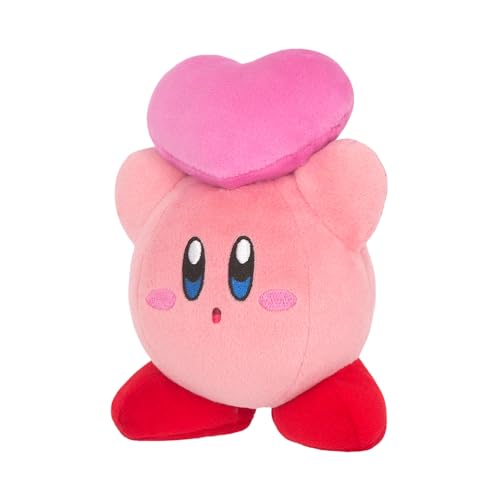 Star's Kirby Plush Doll Kirby KP33 (Friends Heart Throwing) von Sanei