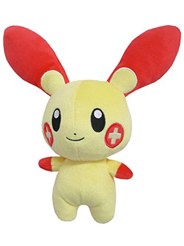 Unbekannt Sanei Pokemon All Star Collection PP69 Plusle 6.5" Stuffed Plush von Sanei