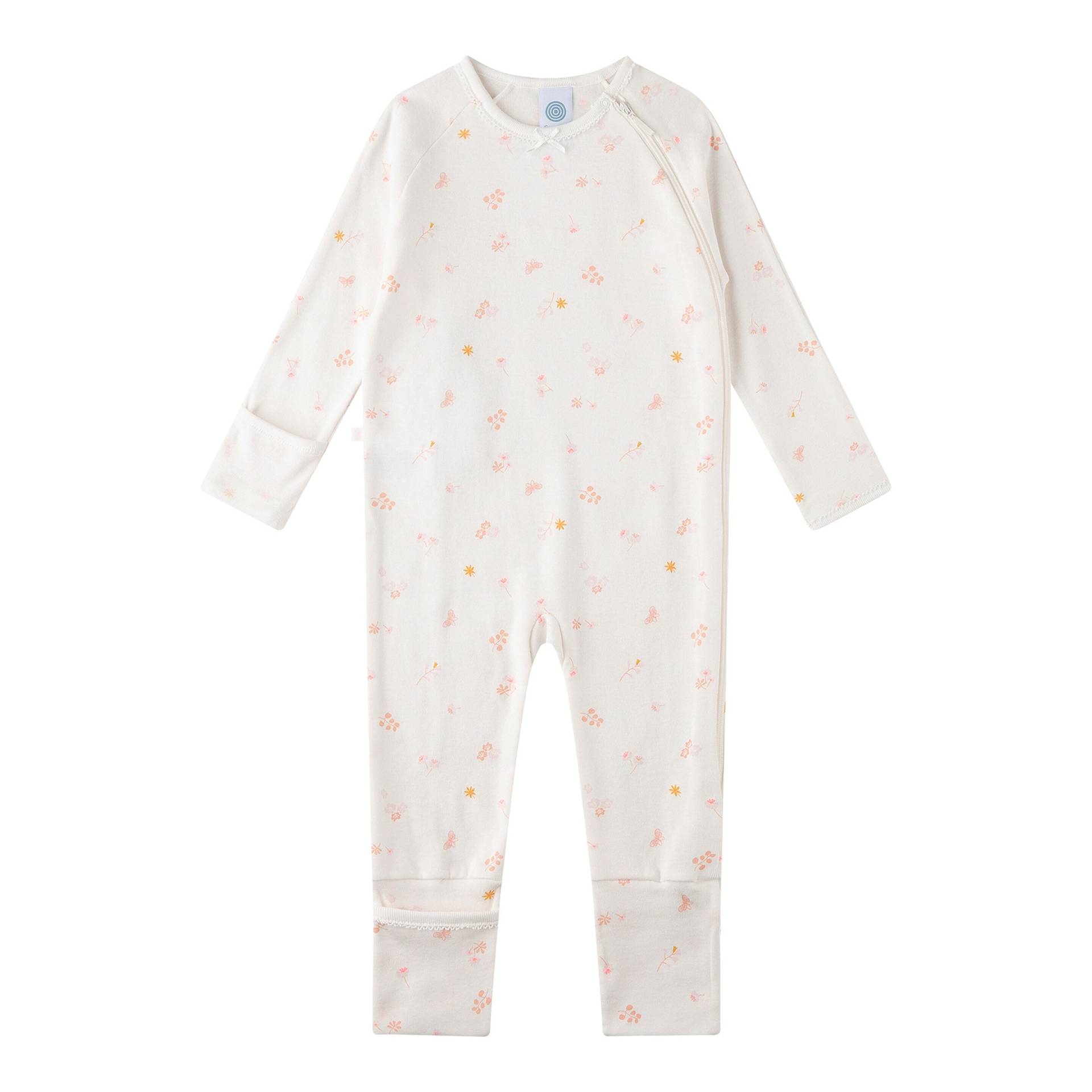 Sanetta Schlafoverall mit Klappfuß Blumen Sanetta Schlafoverall mit Klappfuß Blumen von Sanetta