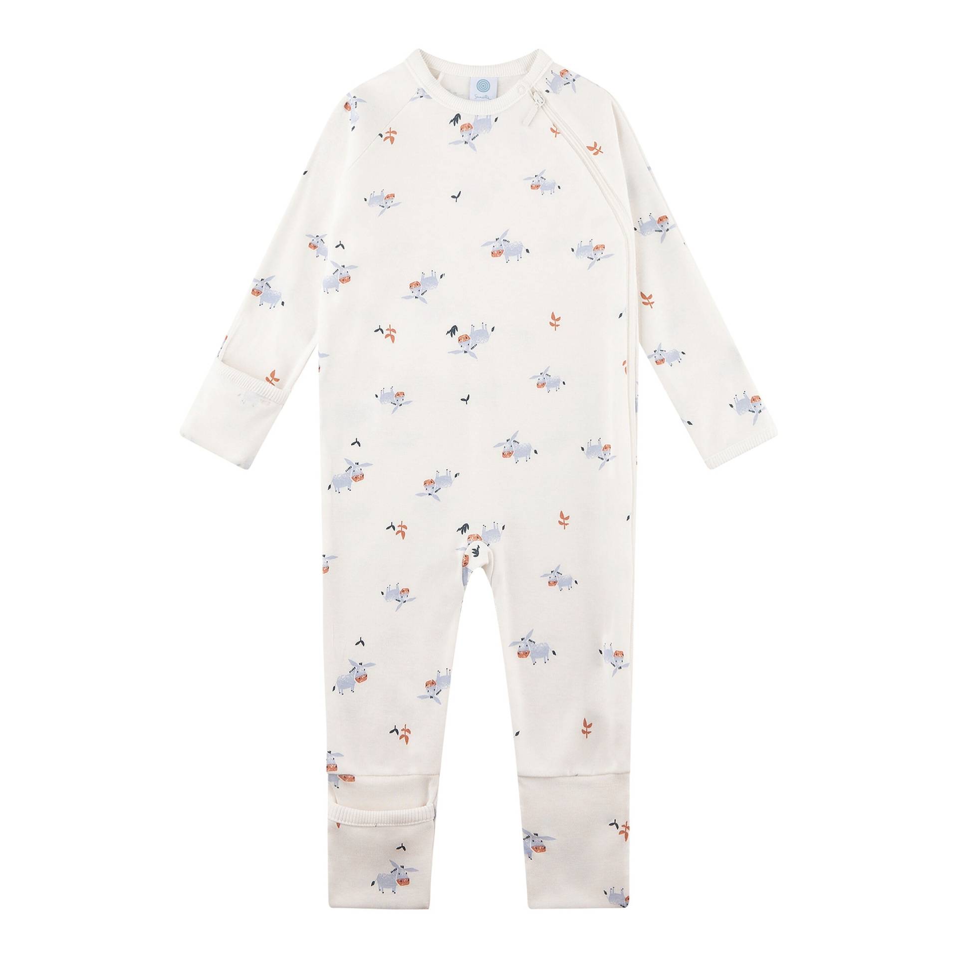 Sanetta Schlafoverall mit Klappfuß Esel Sanetta Schlafoverall mit Klappfuß Esel von Sanetta