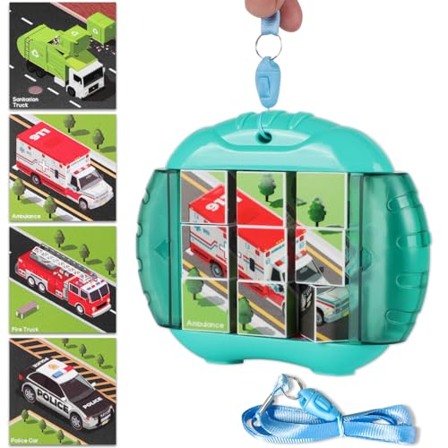 Sanfant Rotierendes Puzzle ab 1 2 3 4 5 6 mit Lanyard 9 Teile Reisespiele Flugzeug Autofahrt Hochzeit Demenz Restaurant Beschäftigung Lernspiele Knobelspiele Geschenk Junge Mädchen, Spezialfahrzeug Sanfant Rotierendes Puzzle ab 1 2 3 4 5 6 mit Lanyard 9 Teile Reisespiele Flugzeug Autofahrt Hochzeit Demenz Restaurant Beschäftigung Lernspiele Knobelspiele Geschenk Junge Mädchen, Spezialfahrzeug von Sanfant