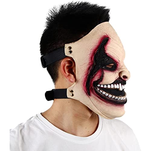 Sanfiyya Teufelmaske, gruselige Dämonengesichtsmaske mit Elastic Band, Carnival Party Cosplay Head Cover, realistische Halloween -Cosplay -Kostüm -Requisiten Sanfiyya Teufelmaske, gruselige Dämonengesichtsmaske mit Elastic Band, Carnival Party Cosplay Head Cover, realistische Halloween -Cosplay -Kostüm -Requisiten von Sanfiyya