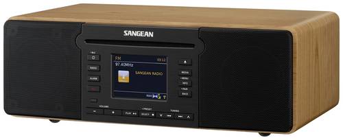 Sangean DDR-66 BT Internet CD-Radio Internet, DAB+, FM CD, USB, SD, AUX, Bluetooth®, Internetradio von Sangean