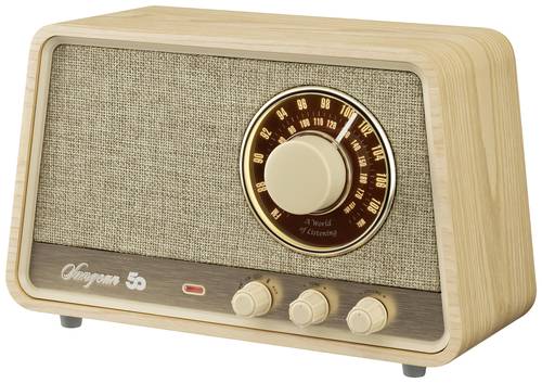 Sangean Premium Wooden Cabinet WR-101 Tischradio AM, FM Bluetooth®, AUX, UKW Holz (hell) von Sangean