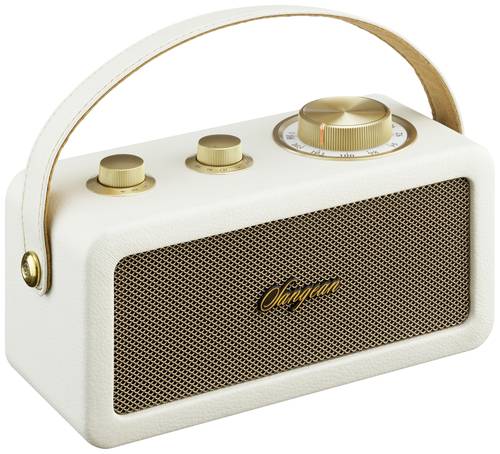 Sangean RA-101 Akku-Radio FM Bluetooth®, AUX wiederaufladbar Ivory, Gold von Sangean