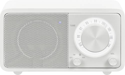 Sangean WR-7 Genuine Mini Tischradio UKW Bluetooth® wiederaufladbar Weiß von Sangean