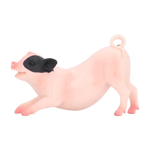 Sangeponiang Für das Schwein, für PVC, ein Spielzeug zur Haltung von Schweinefleisch, Bauernhoftiere für Kinder, realistisch, zur Dekoration für Kinder (liegendes Schwein) von Sangeponiang