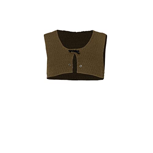 Saniplaycos Prinzessinnen-Cosplay-Kleid, grüne Outfits, ausgefallene Halloween-Kostüme für Damen, Braun, XXL/#XL Saniplaycos Prinzessinnen-Cosplay-Kleid, grüne Outfits, ausgefallene Halloween-Kostüme für Damen, Braun, XXL/#XL von Saniplaycos