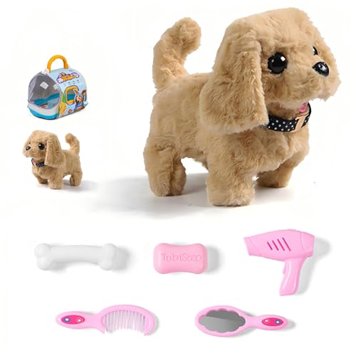 SansRealmL Hund Kinderspielzeug, Elektrischer Hund für Kinder, Spielzeug Hund Der Bellt und Läuft,Batteriebetrieben, ideales Kinderspielzeug SansRealmL Hund Kinderspielzeug, Elektrischer Hund für Kinder, Spielzeug Hund Der Bellt und Läuft,Batteriebetrieben, ideales Kinderspielzeug von SansRealmL