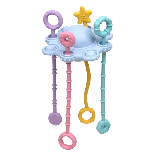SansRealmL UFO Spielzeug Baby,Montessori Sensorikspielzeug ab Montessori Spielzeug ab 6 Monate von SansRealmL