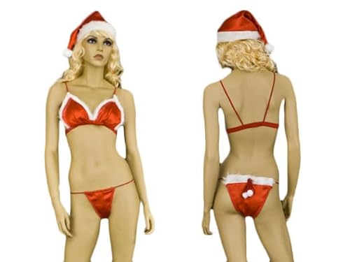 Santa Magix Damen Weihnachtskostüm X Mas Outfit Weihnachtskleid oder Weihnachtsbikini Rot Weiß Nikolaus Kostüm Festliches Xmas Party Outfit für Damen Karneval Fasching Weihnachten Santa Magix Damen Weihnachtskostüm X Mas Outfit Weihnachtskleid oder Weihnachtsbikini Rot Weiß Nikolaus Kostüm Festliches Xmas Party Outfit für Damen Karneval Fasching Weihnachten von Santa Magix