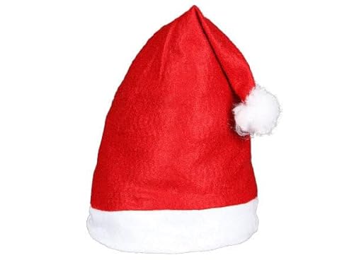 Santa Magix Weihnachtsmütze mit Bommel in verschiedenen Ausführungen Klassische Nikolausmützen für Damen Herren Kinder Unisex Party Accessoire Weihnachten Kostüm Mütze Santa Magix Weihnachtsmütze mit Bommel in verschiedenen Ausführungen Klassische Nikolausmützen für Damen Herren Kinder Unisex Party Accessoire Weihnachten Kostüm Mütze von Santa Magix