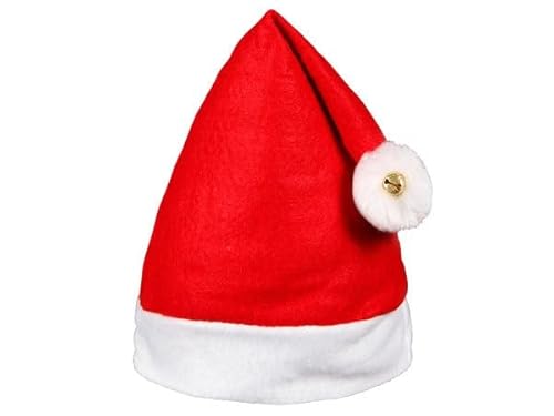 Santa Magix Weihnachtsmütze mit Bommel in verschiedenen Ausführungen Klassische Nikolausmützen für Damen Herren Kinder Unisex Party Accessoire Weihnachten Kostüm Mütze Santa Magix Weihnachtsmütze mit Bommel in verschiedenen Ausführungen Klassische Nikolausmützen für Damen Herren Kinder Unisex Party Accessoire Weihnachten Kostüm Mütze von Santa Magix