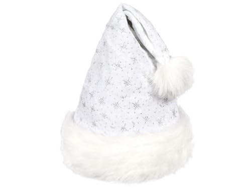 Santa Magix Weihnachtsmütze mit Pelzrand und Glitzer Nikolausmütze glänzende Xmas Mütze Partyhut Unisex Kostüm Accessoire für Damen Herren Kinder Weihnachtsfeier Nikolaus Santa Magix Weihnachtsmütze mit Pelzrand und Glitzer Nikolausmütze glänzende Xmas Mütze Partyhut Unisex Kostüm Accessoire für Damen Herren Kinder Weihnachtsfeier Nikolaus von Santa Magix