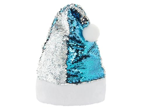 Santa Magix Weihnachtsmütze mit Wendepailletten Nikolausmütze mit Bommel Glitzer Weihnachtsmützen für Damen Herren Kinder Party Kostüm Accessoire Weihnachten Santa Magix Weihnachtsmütze mit Wendepailletten Nikolausmütze mit Bommel Glitzer Weihnachtsmützen für Damen Herren Kinder Party Kostüm Accessoire Weihnachten von Santa Magix