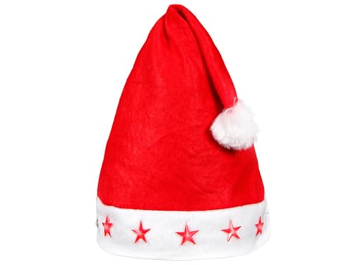 Santa Magix Weihnachtsmützen verschiedene Modelle Rot Weiß Unisex Nikolausmütze XMAS Mütze für Damen Herren Kinder Party Kostüm Accessoire Weihnachtsfeier Karneval Fasching Santa Magix Weihnachtsmützen verschiedene Modelle Rot Weiß Unisex Nikolausmütze XMAS Mütze für Damen Herren Kinder Party Kostüm Accessoire Weihnachtsfeier Karneval Fasching von Santa Magix