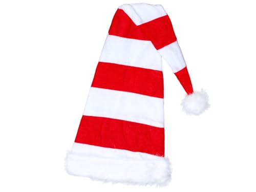 Santa Magix Weihnachtsmützen verschiedene Modelle Rot Weiß Unisex Nikolausmütze XMAS Mütze für Damen Herren Kinder Party Kostüm Accessoire Weihnachtsfeier Karneval Fasching Santa Magix Weihnachtsmützen verschiedene Modelle Rot Weiß Unisex Nikolausmütze XMAS Mütze für Damen Herren Kinder Party Kostüm Accessoire Weihnachtsfeier Karneval Fasching von Santa Magix