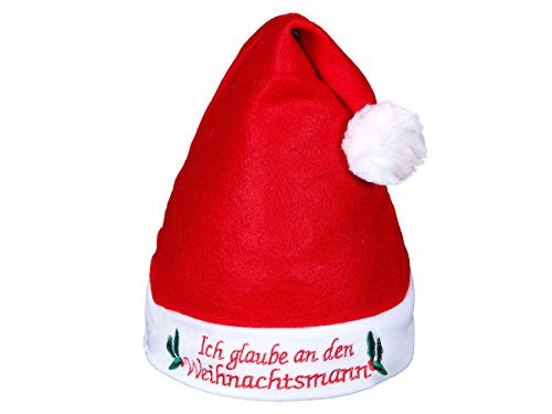 Santa Magix Weihnachtsmützen verschiedene Modelle Rot Weiß Unisex Nikolausmütze XMAS Mütze für Damen Herren Kinder Party Kostüm Accessoire Weihnachtsfeier Karneval Fasching Santa Magix Weihnachtsmützen verschiedene Modelle Rot Weiß Unisex Nikolausmütze XMAS Mütze für Damen Herren Kinder Party Kostüm Accessoire Weihnachtsfeier Karneval Fasching von Santa Magix