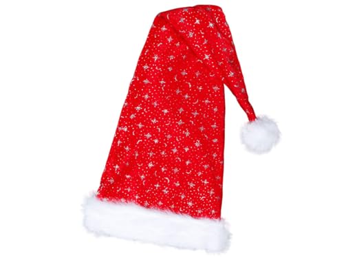 Santa Magix Weihnachtsmützen verschiedene Modelle Rot Weiß Unisex Nikolausmütze XMAS Mütze für Damen Herren Kinder Party Kostüm Accessoire Weihnachtsfeier Karneval Fasching Santa Magix Weihnachtsmützen verschiedene Modelle Rot Weiß Unisex Nikolausmütze XMAS Mütze für Damen Herren Kinder Party Kostüm Accessoire Weihnachtsfeier Karneval Fasching von Santa Magix