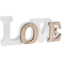 Dekoschriftzug Love aus Holz, 14cm x 6cm Dekoschriftzug Love aus Holz, 14cm x 6cm von Santex