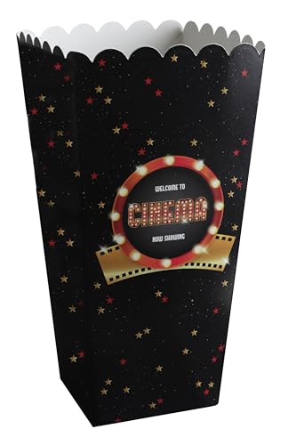 Generique - Popcorn-Behälter für Kinoabende Popcorn-Tüte 8 stück 6 x 17 cm Generique - Popcorn-Behälter für Kinoabende Popcorn-Tüte 8 stück 6 x 17 cm von Santex