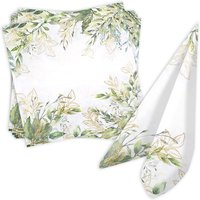 Papierservietten mit Blätter-Motiv, gold foliert, 20er Pack Papierservietten mit Blätter-Motiv, gold foliert, 20er Pack von Santex