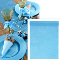 Tischläufer hellblau, 10m, Vlies Tischläufer hellblau, 10m, Vlies von Santex
