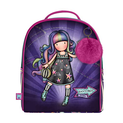 Santoro 1040GJ12 Gorjuss Fairground Mini-Rucksack Up and Away, 20 x 22 x 10 cm, violett Santoro 1040GJ12 Gorjuss Fairground Mini-Rucksack Up and Away, 20 x 22 x 10 cm, violett von Santoro