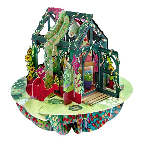 Santoro Pirouette, 3D-Pop-Up-Grußkarte – Secret Garden – Für Alle, Für Sie, Für Gartenliebhaber, Muttertag, Geburtstag von Santoro