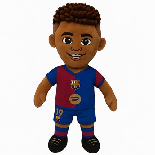 SaoTi Barcelona Lamine Yamal Plüschtier, 40 cm, Fußball-Plüsch, ideal für Fans – Sammlerspielzeug Barça SaoTi Barcelona Lamine Yamal Plüschtier, 40 cm, Fußball-Plüsch, ideal für Fans – Sammlerspielzeug Barça von SaoTi